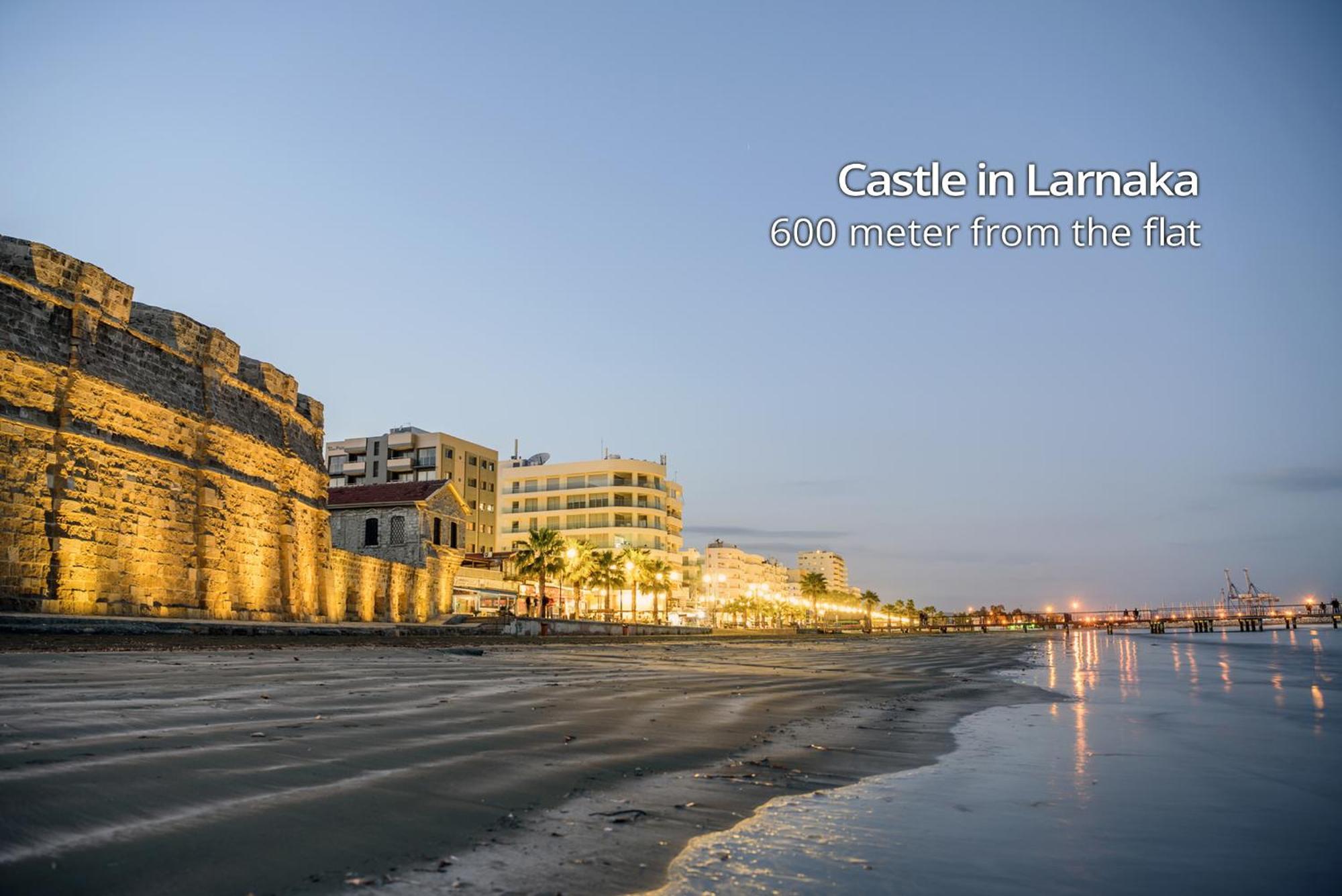 Paradise Palms Seaview Apartment Larnaca Exteriör bild