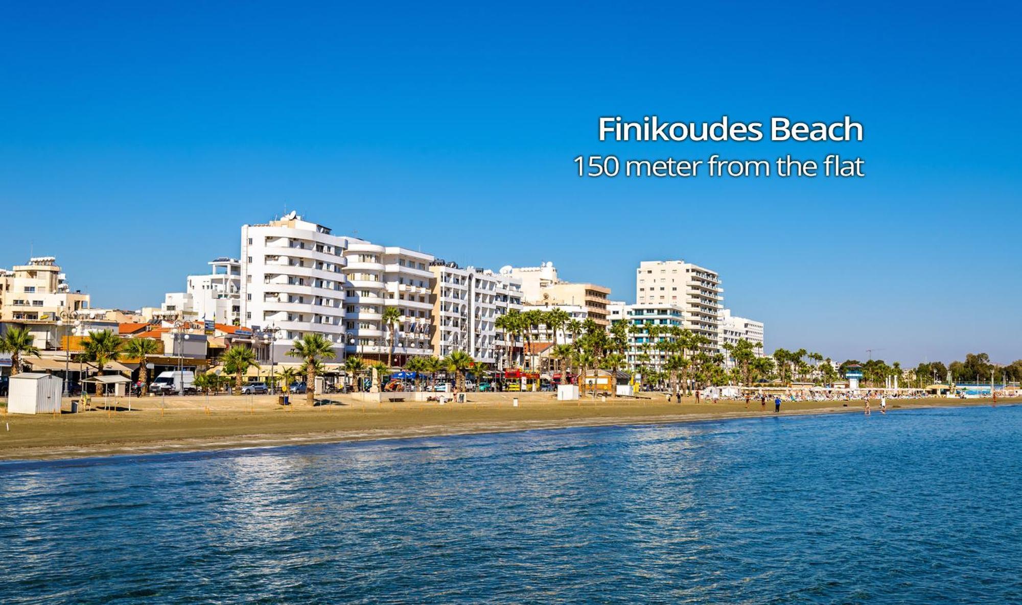 Paradise Palms Seaview Apartment Larnaca Exteriör bild